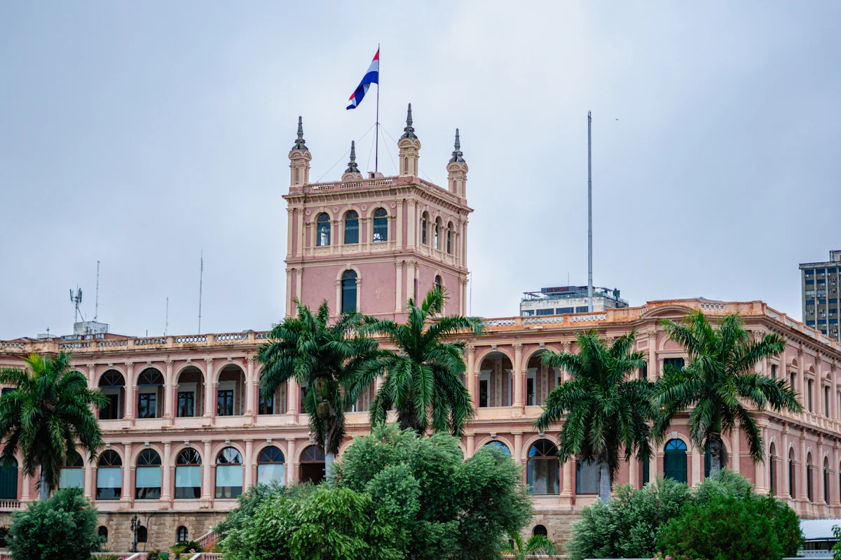 Palacio de los López, sede del Gobierno en Asunción